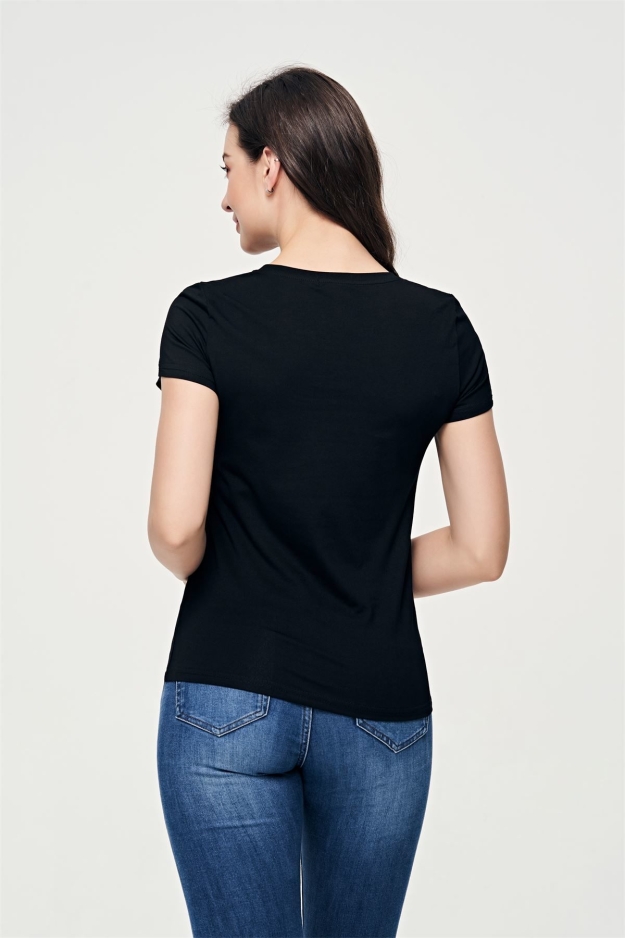 Around Neck T-Shirt TS-9907 Wholesale